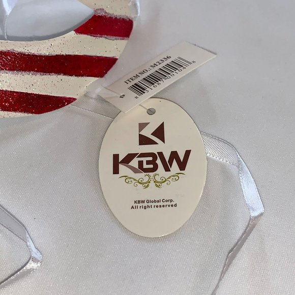 American Flag USA Half Masks Masquerade Patriotic Red White & Blue KBW NOS - Picture 3 of 6